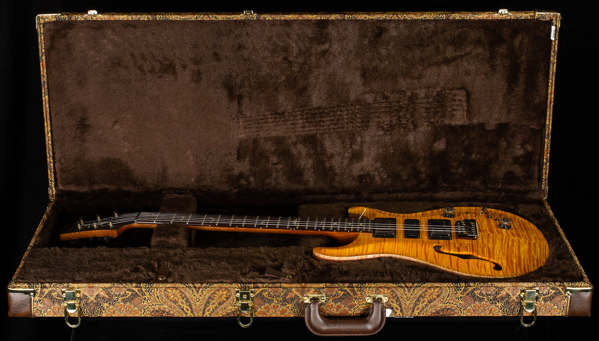 PRS Wood Library Willcutt Exclusive Special Semi-Hollow Santana Yellow 10 Top (925)