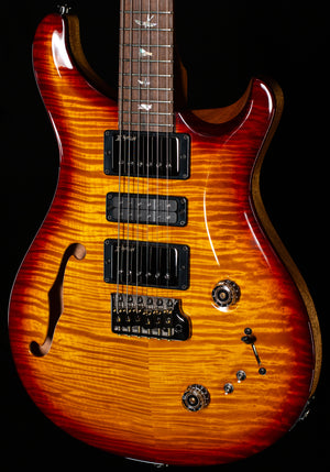 PRS Wood Library Willcutt Exclusive Special Semi-Hollow McCarty Tobacco Sunburst 10 Top (927)