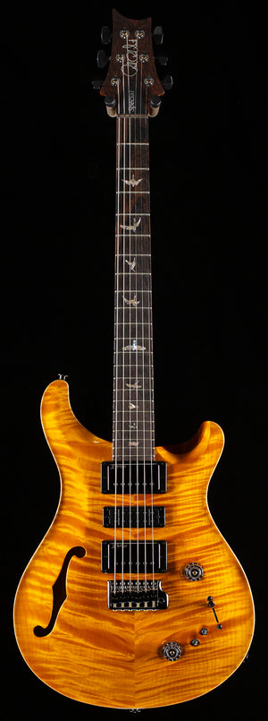 PRS Wood Library Willcutt Exclusive Special 22 Semi-Hollow Santana Yellow 10 Top (929)