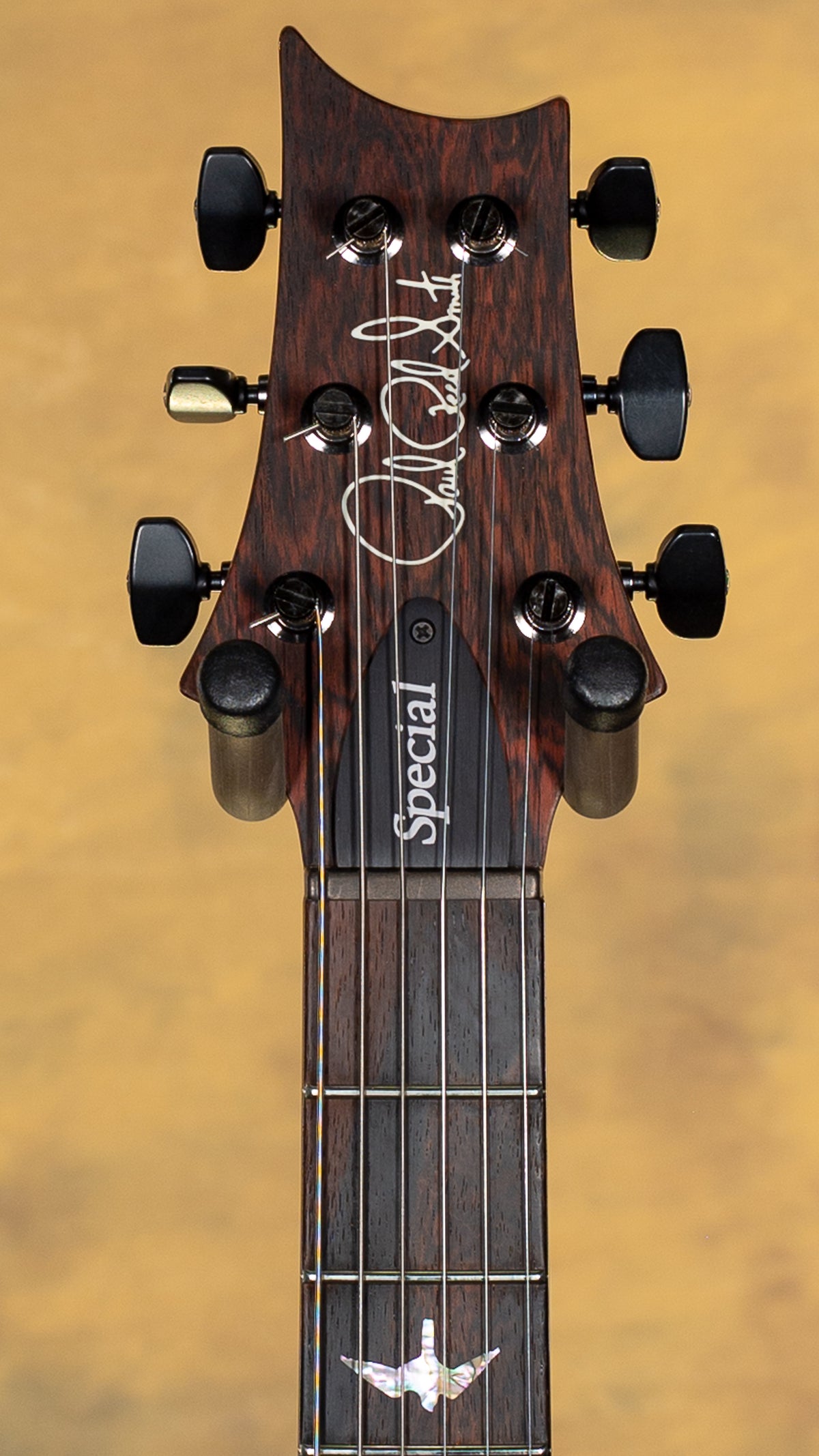 2025 PRS Wood Library Willcutt Exclusive Special Semi-Hollow Santana Yellow 10 Top