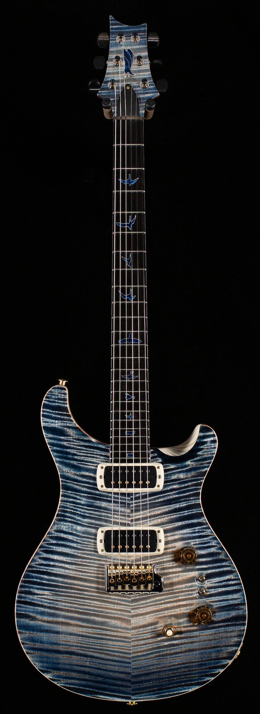 PRS Private Stock 11729 Custom 24-08 Indigo Glow with White Wash Back (950)