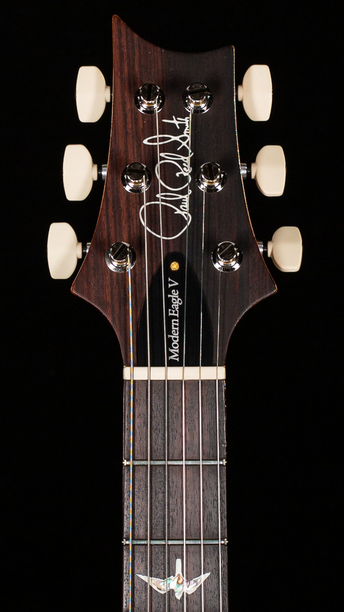 PRS Modern Eagle V 10 top Yellow Tiger (224)