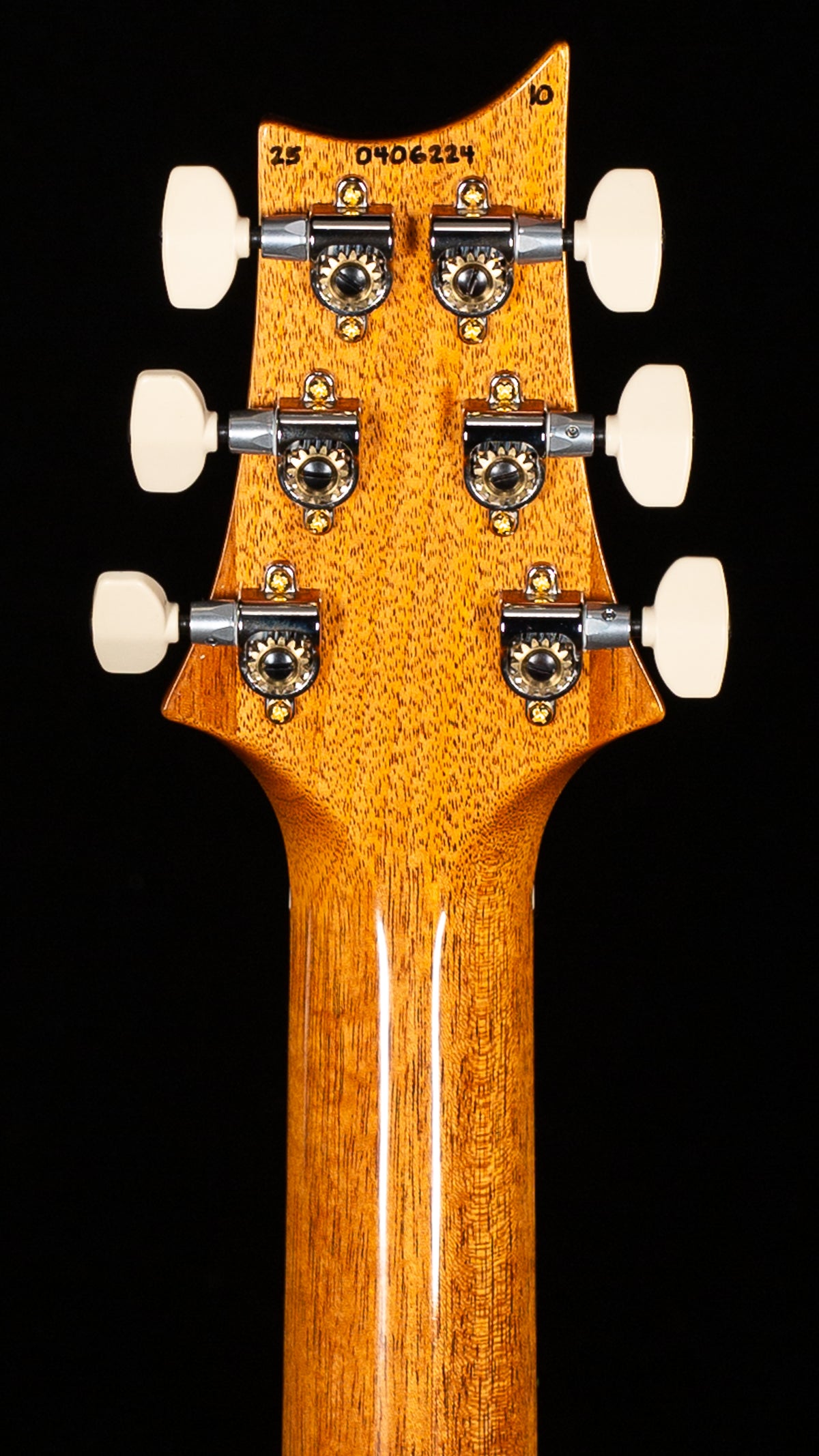 PRS Modern Eagle V 10 top Yellow Tiger (224)