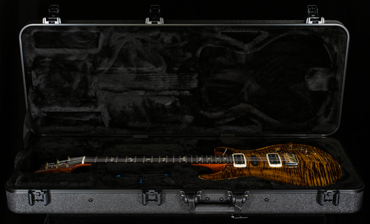 PRS Modern Eagle V 10 top Yellow Tiger (224)