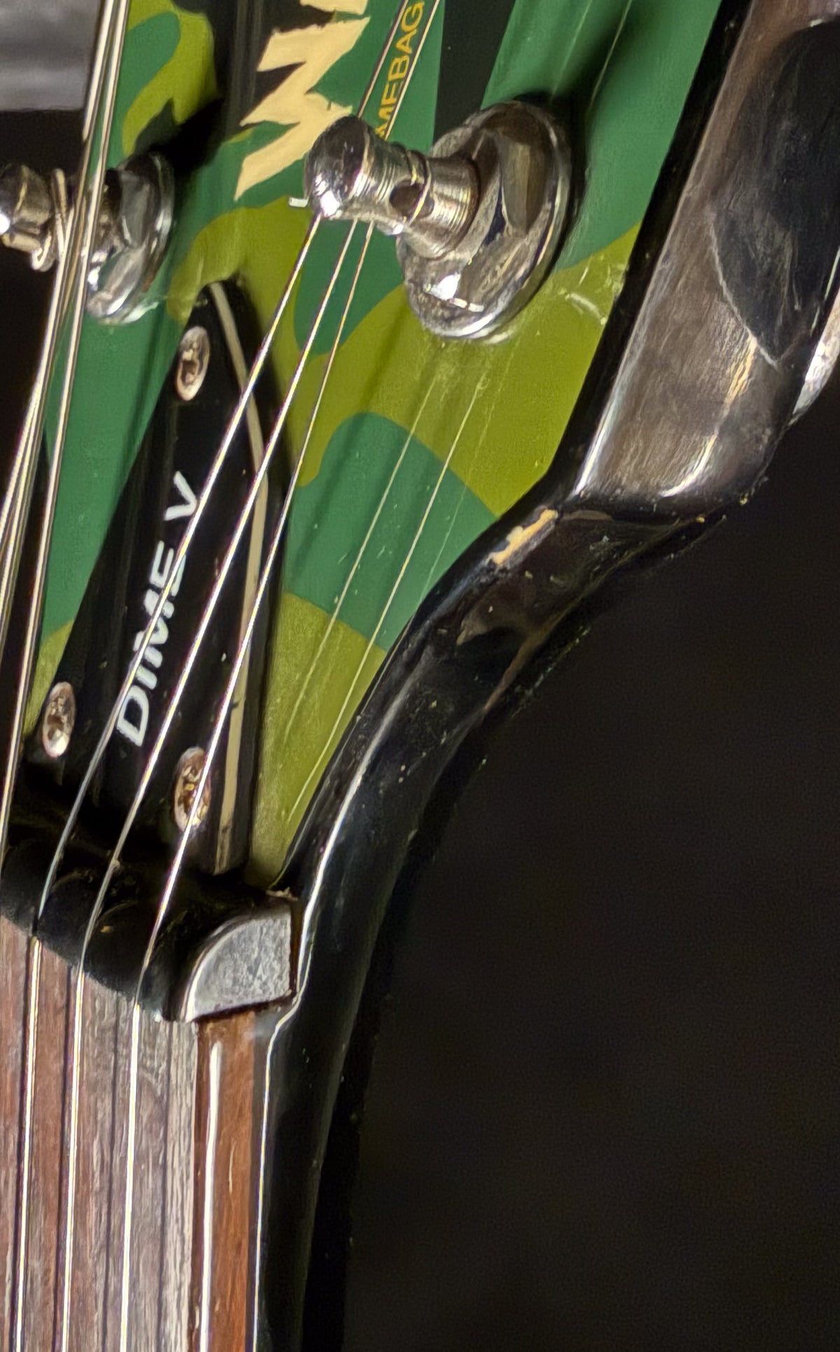 Washburn Dime V Camo Electric Guitar