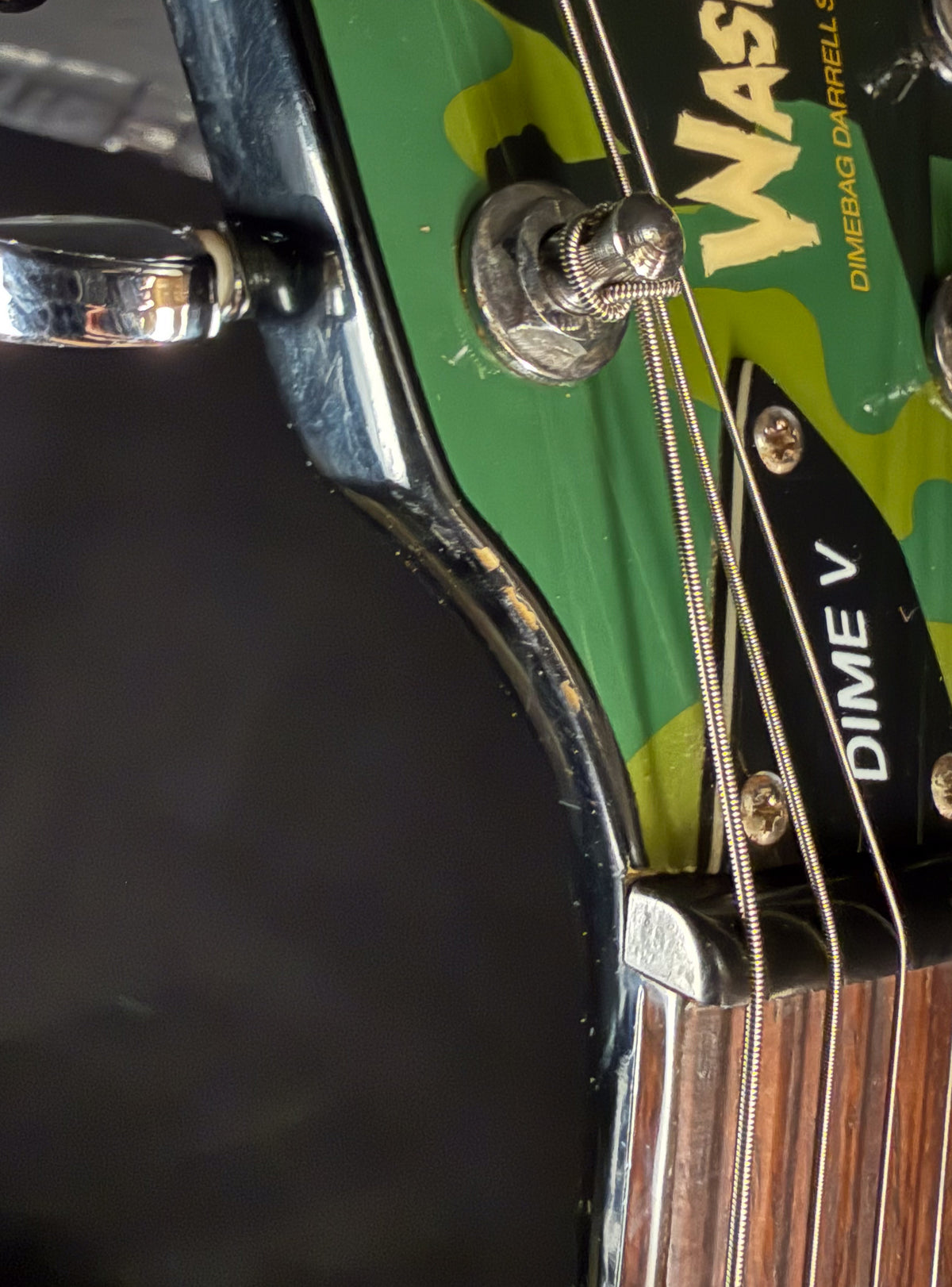 Washburn Dime V Camo Electric Guitar