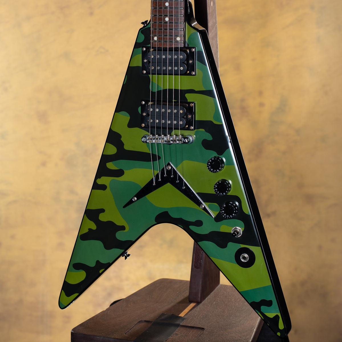 Washburn Dime V Camo Electric Guitar