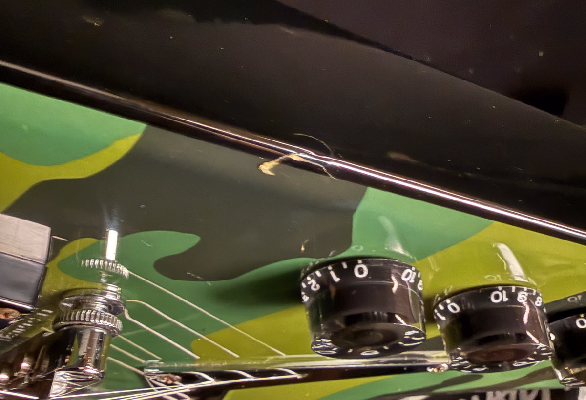 Washburn Dime V Camo Electric Guitar