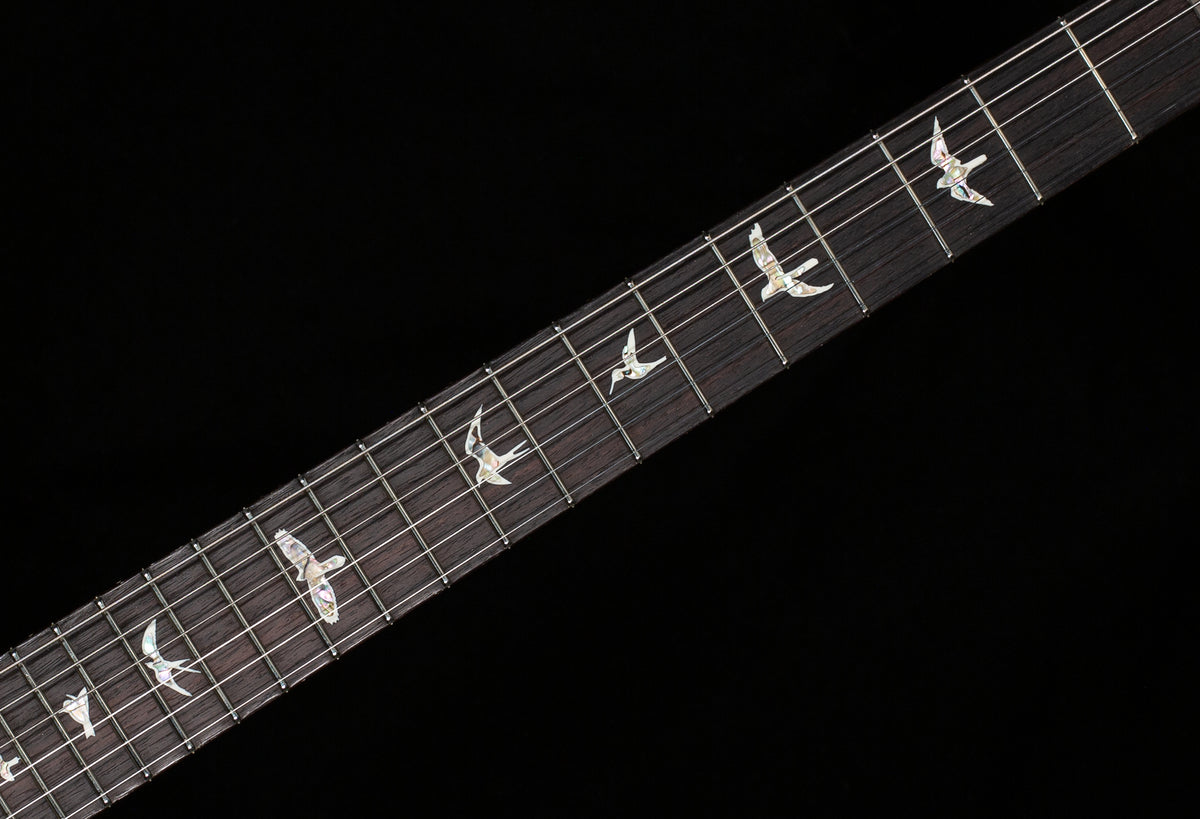 PRS Custom 24 Black Gold Wraparound Burst 10 Top (347)