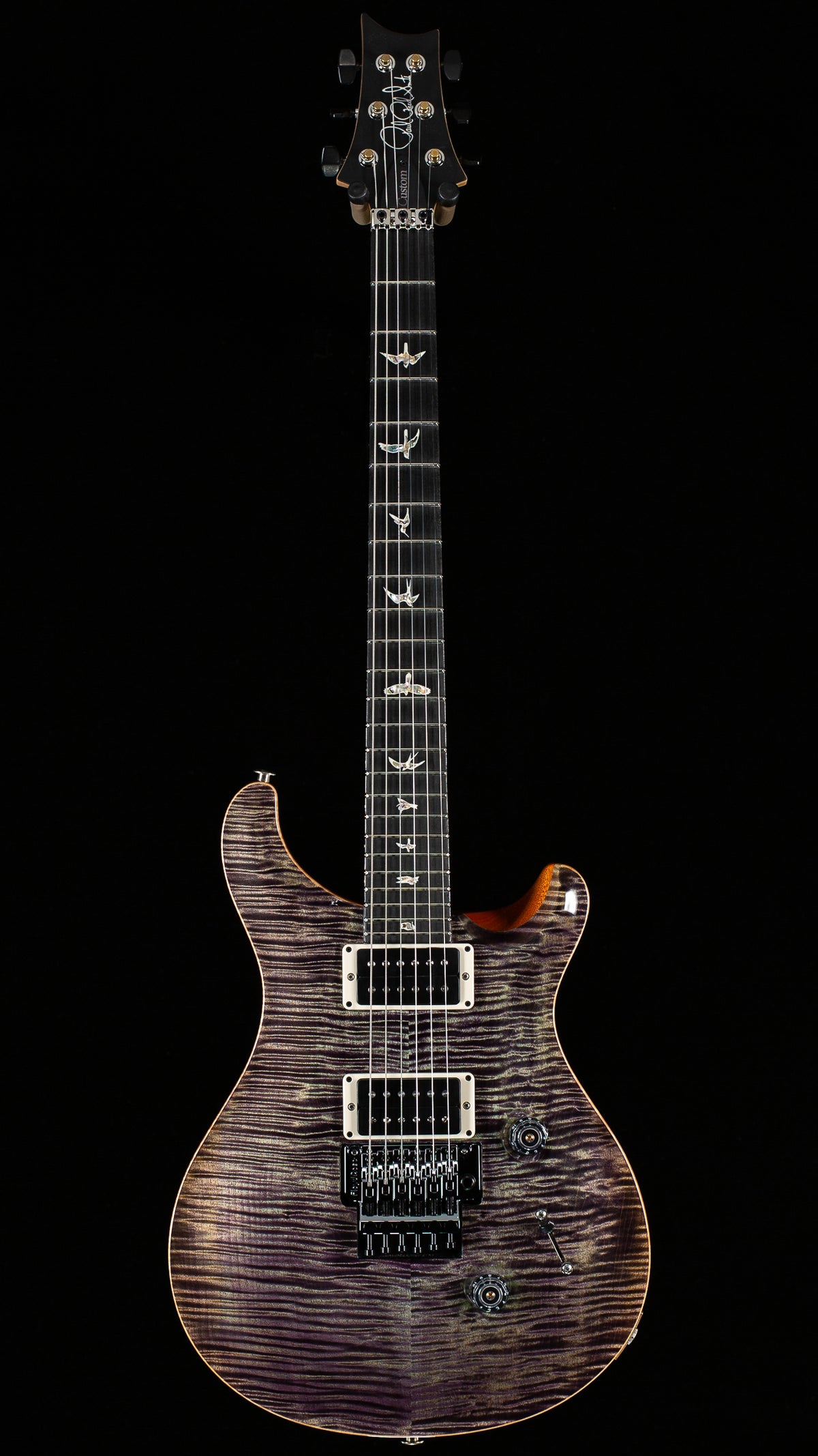 PRS Custom 24 Floyd Aurora Borealis 10 Top (364)
