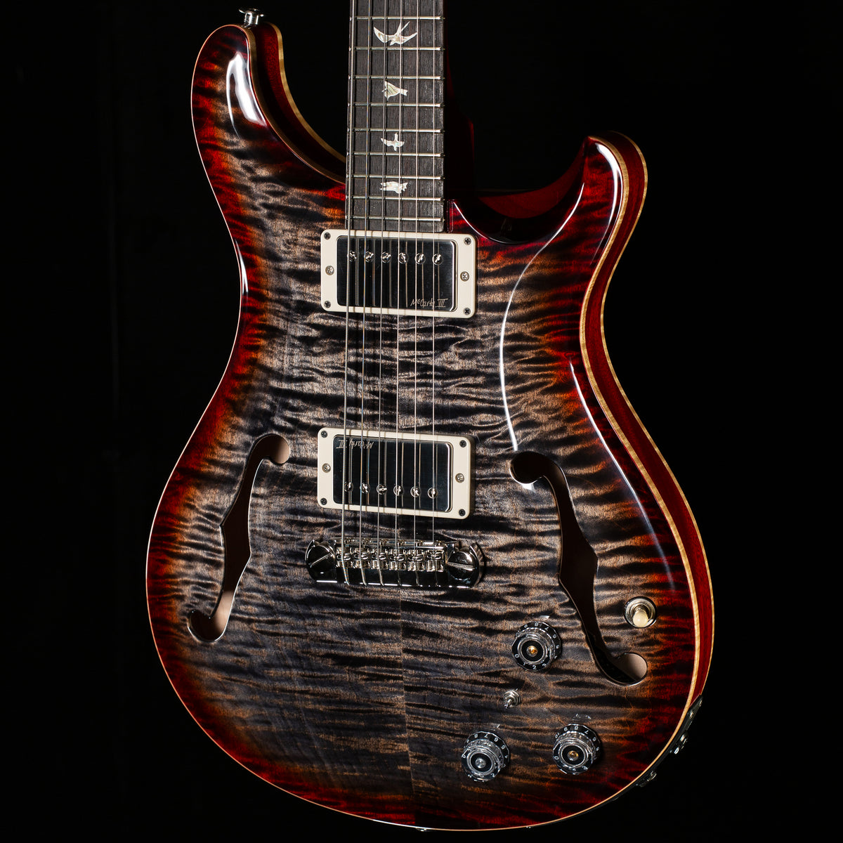 PRS Hollowbody II Piezo Charcoal Cherry Burst (425)
