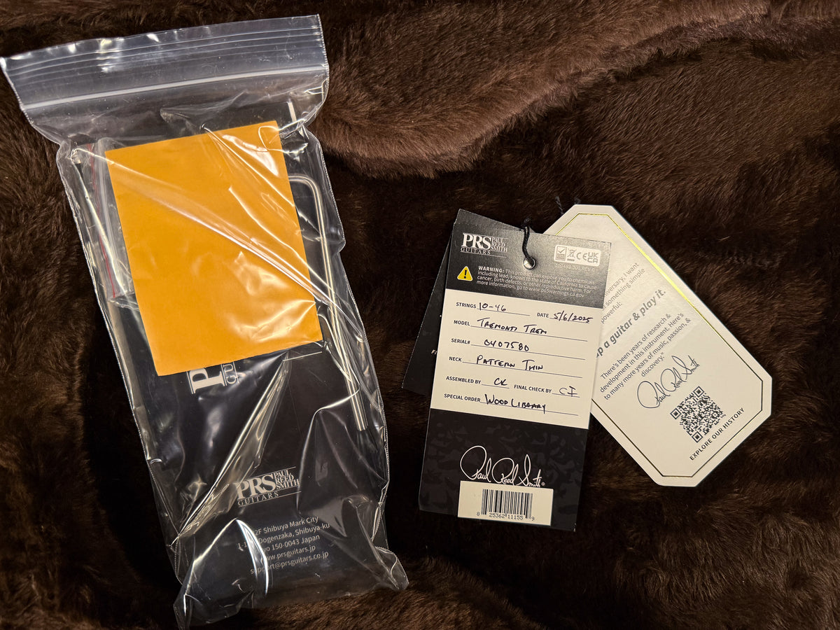 PRS Wood Library Willcutt Exclusive Tremonti Quilt 10 Top Purple Mist (580)