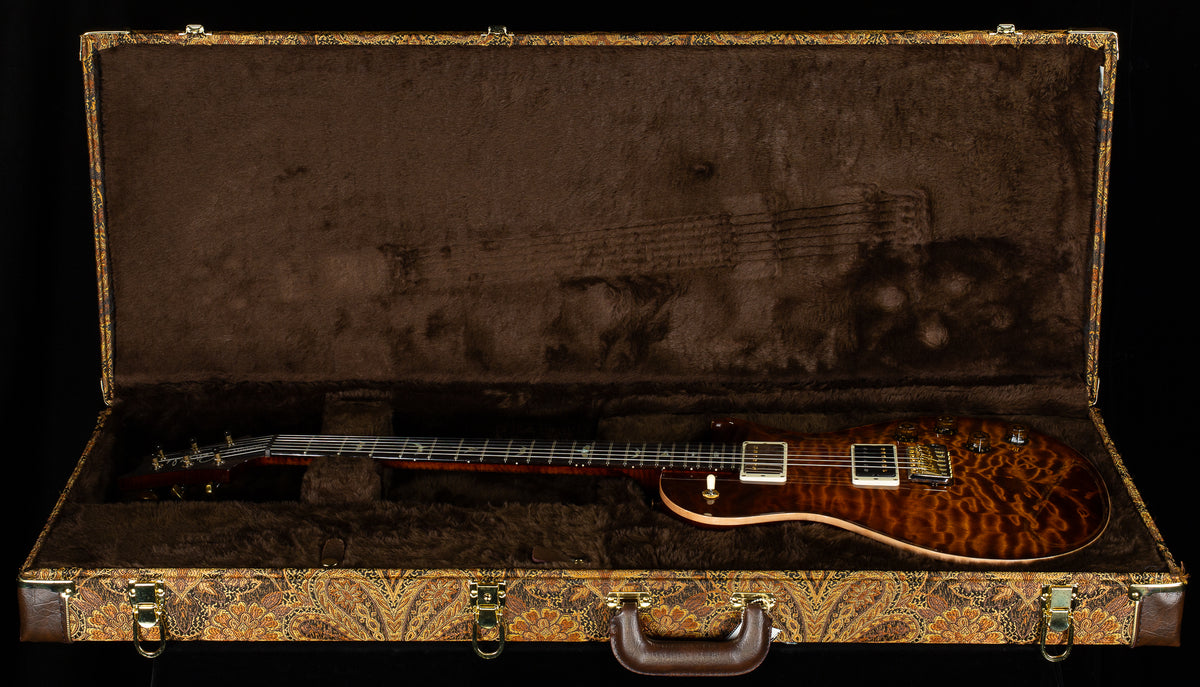 PRS Wood Library Willcutt Exclusive Tremonti Copperhead Burst Quilt Maple 10 Top(582)