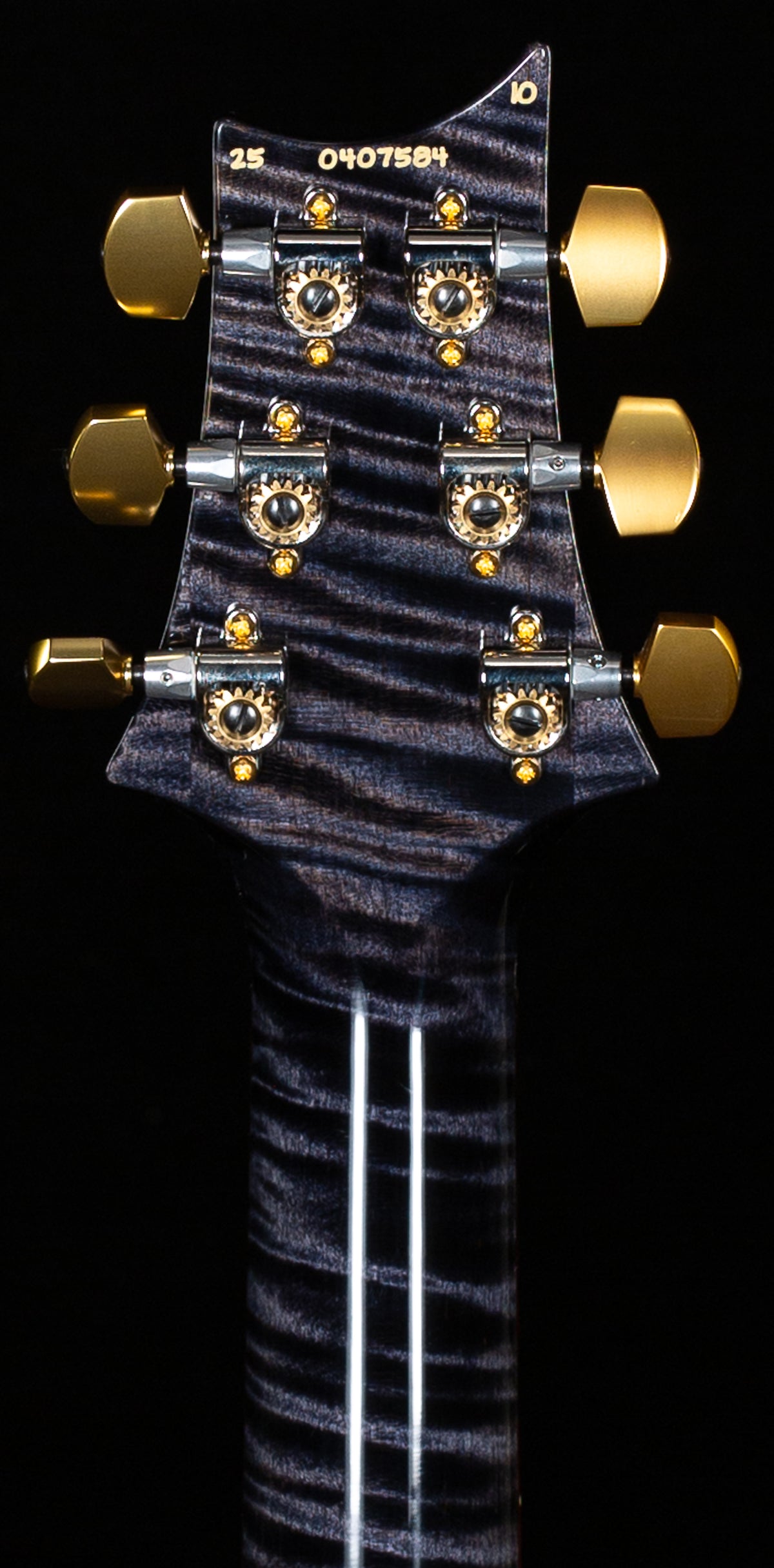 PRS Wood Library Willcutt Exclusive Tremonti Quilt 10 Top Grey Black (584)