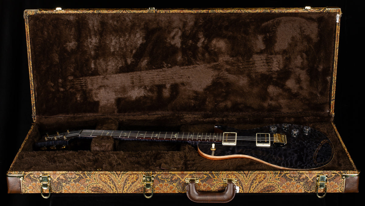 PRS Wood Library Willcutt Exclusive Tremonti Quilt 10 Top Grey Black (584)