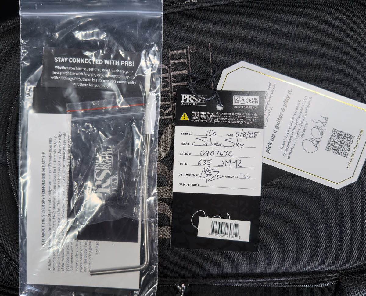 PRS John Mayer Silver Sky Frost White (636)