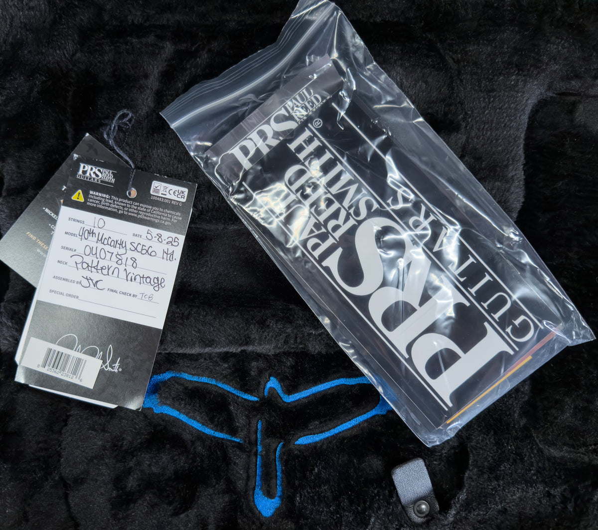 PRS 40th Anniversary McCarty SC56 Limited Edition Faded Blue Jean (818)