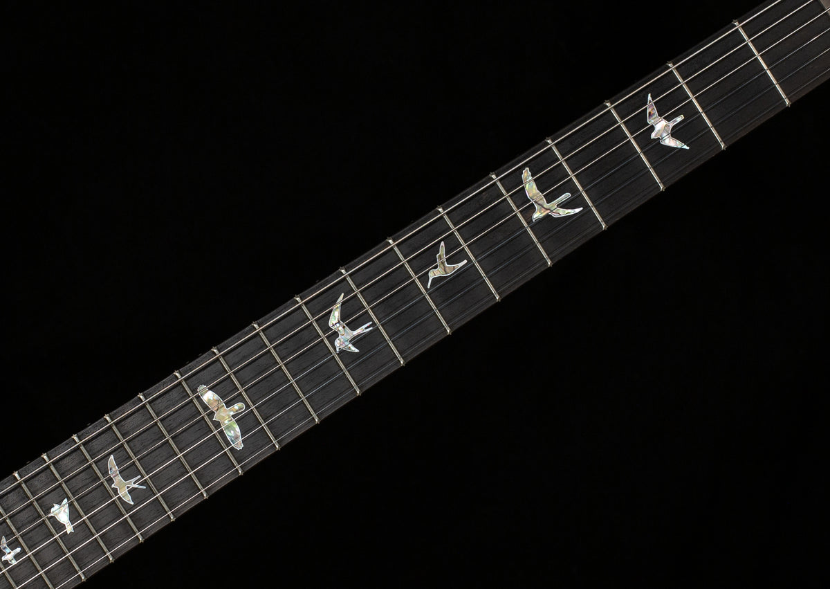 PRS 40th Anniversary Custom 24 Satin Figured Mango Top Charcoal (084)