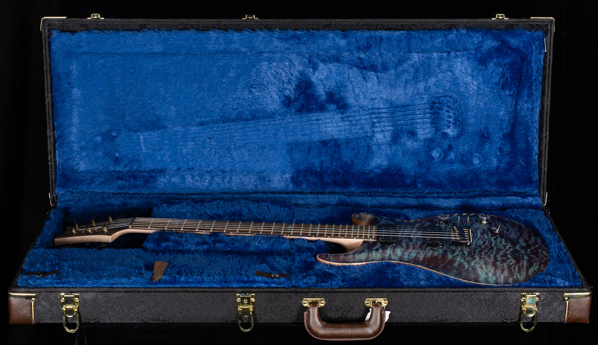 PRS Wood Library Willcutt Exclusive Satin Custom 24-08 Violet 10 Top (140)