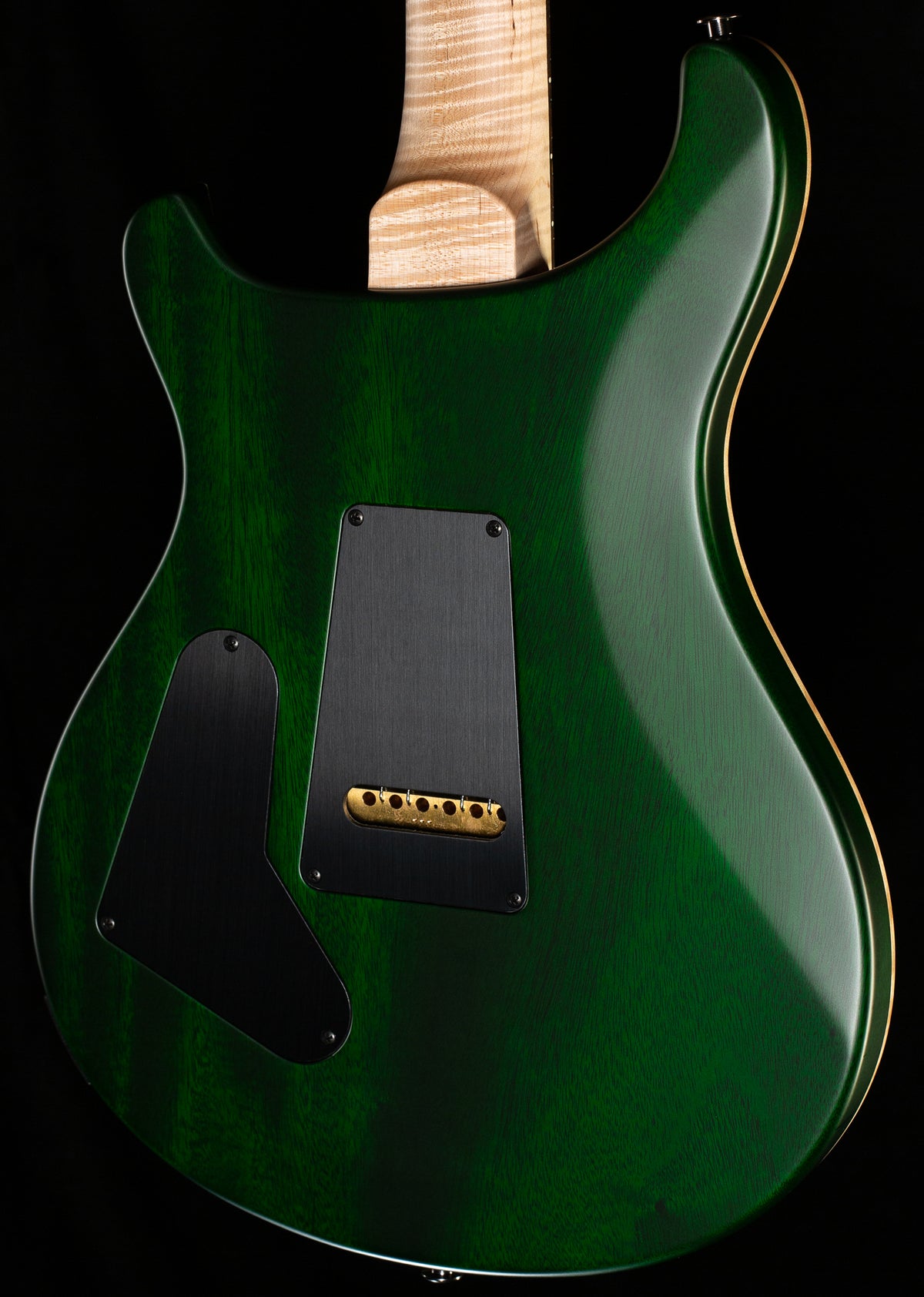 PRS Wood Library Willcutt Exclusive Satin Custom 24-08 Jade Quilt 10 Top (142)
