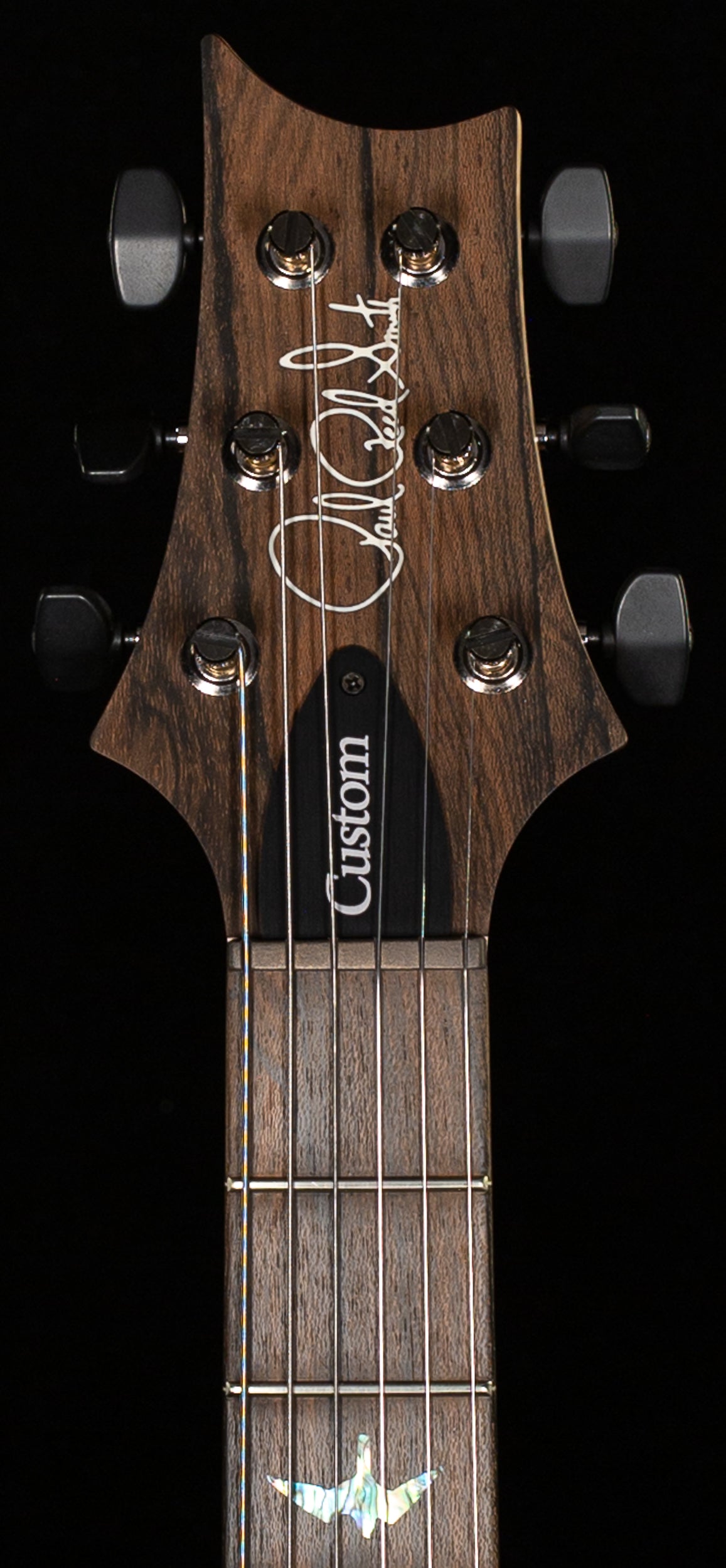 PRS Wood Library Willcutt Exclusive Satin Custom 24-08 Faded Whale Blue Natural Back 10 Top (143)