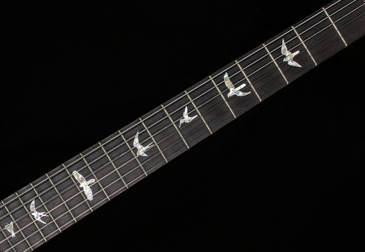 PRS Wood Library Willcutt Exclusive Tremonti Quilt 10 Top Charcoal Cherry Burst (403)