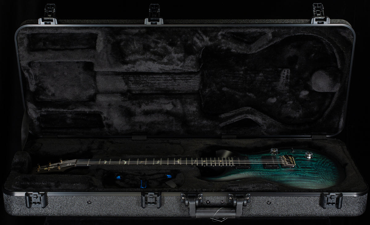 PRS 40th Anniversary Custom 24 Satin Figured Mango Top Cobalt Smokeburst (570)