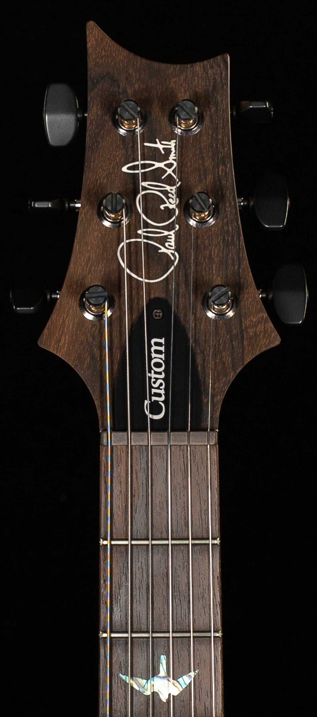 PRS Wood Library Willcutt Exclusive Satin Custom 24-08 Charcoal Burst 10 Top (211)