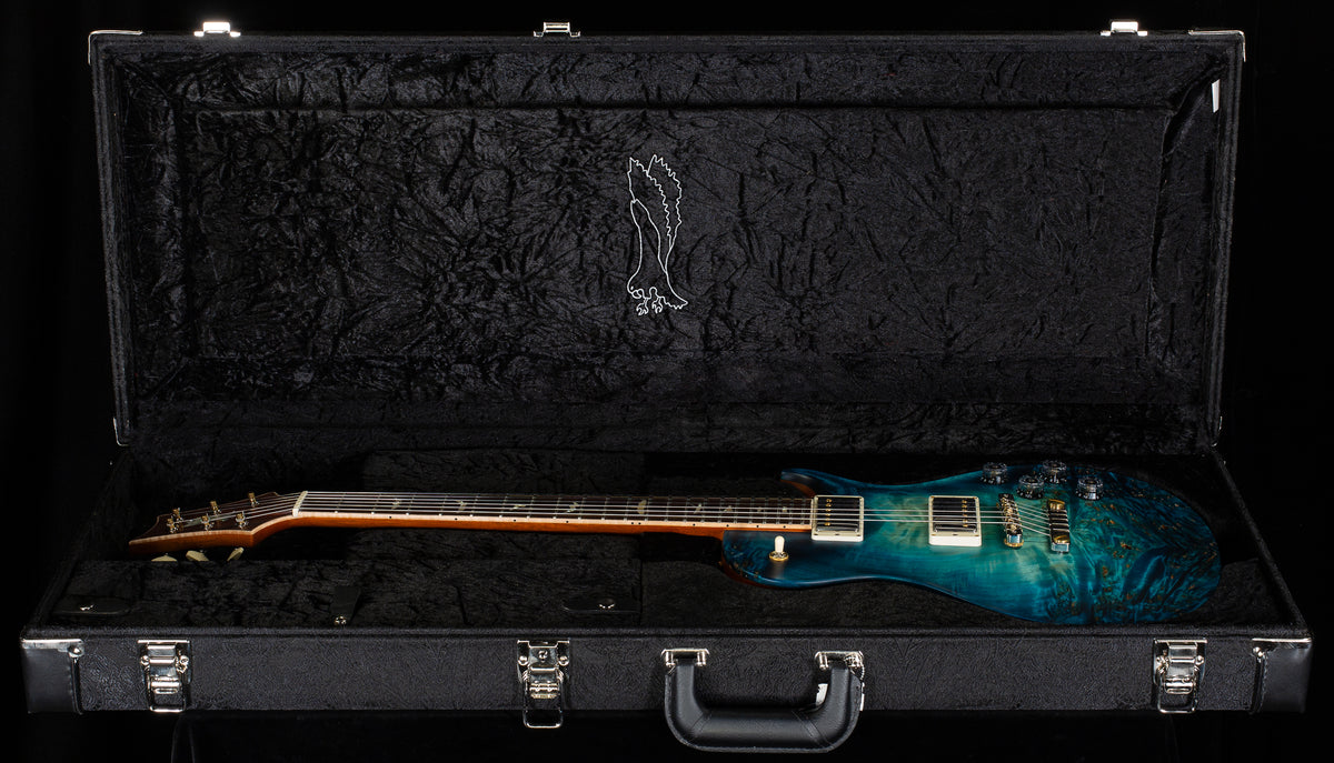 PRS Private Stock 12068 McCarty SC56 Poplar Burl Sub-Zero Glow Satin (472)