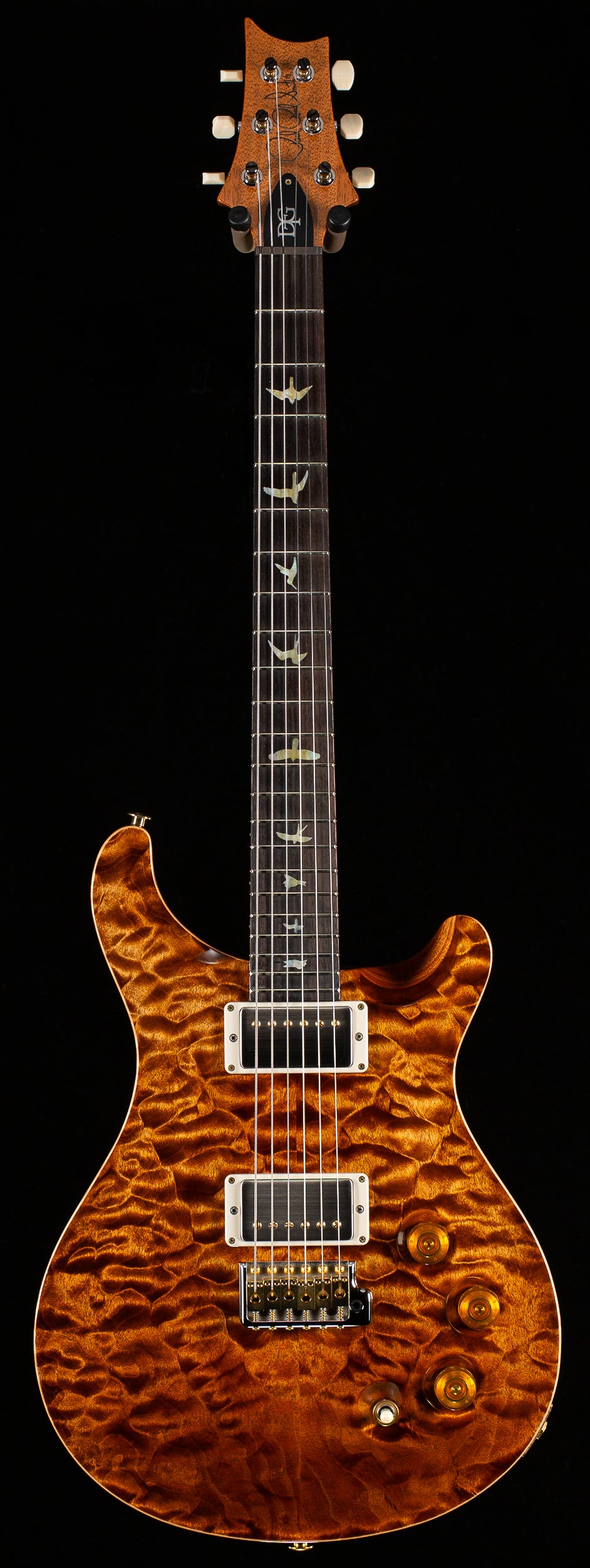 PRS Wood Library Willcutt Exclusive DGT Quilt Maple Copperhead 10 Top (901)