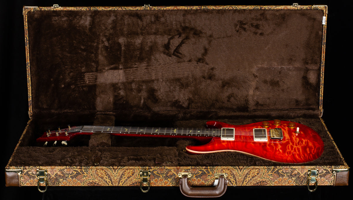 PRS Wood Library Willcutt Exclusive DGT Quilt Maple Blood Orange 10 Top (903)