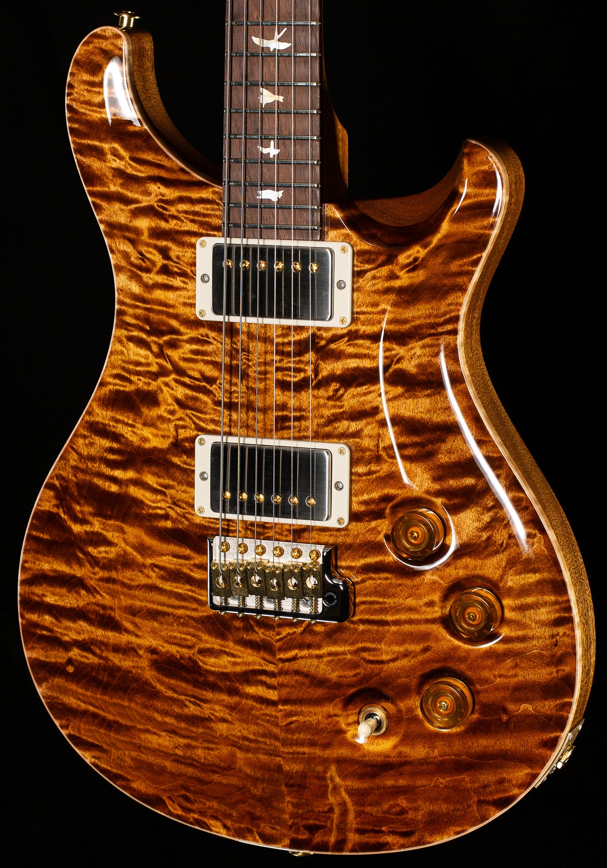 PRS Wood Library Willcutt Exclusive DGT Quilt Maple Copperhead 10 Top (905)