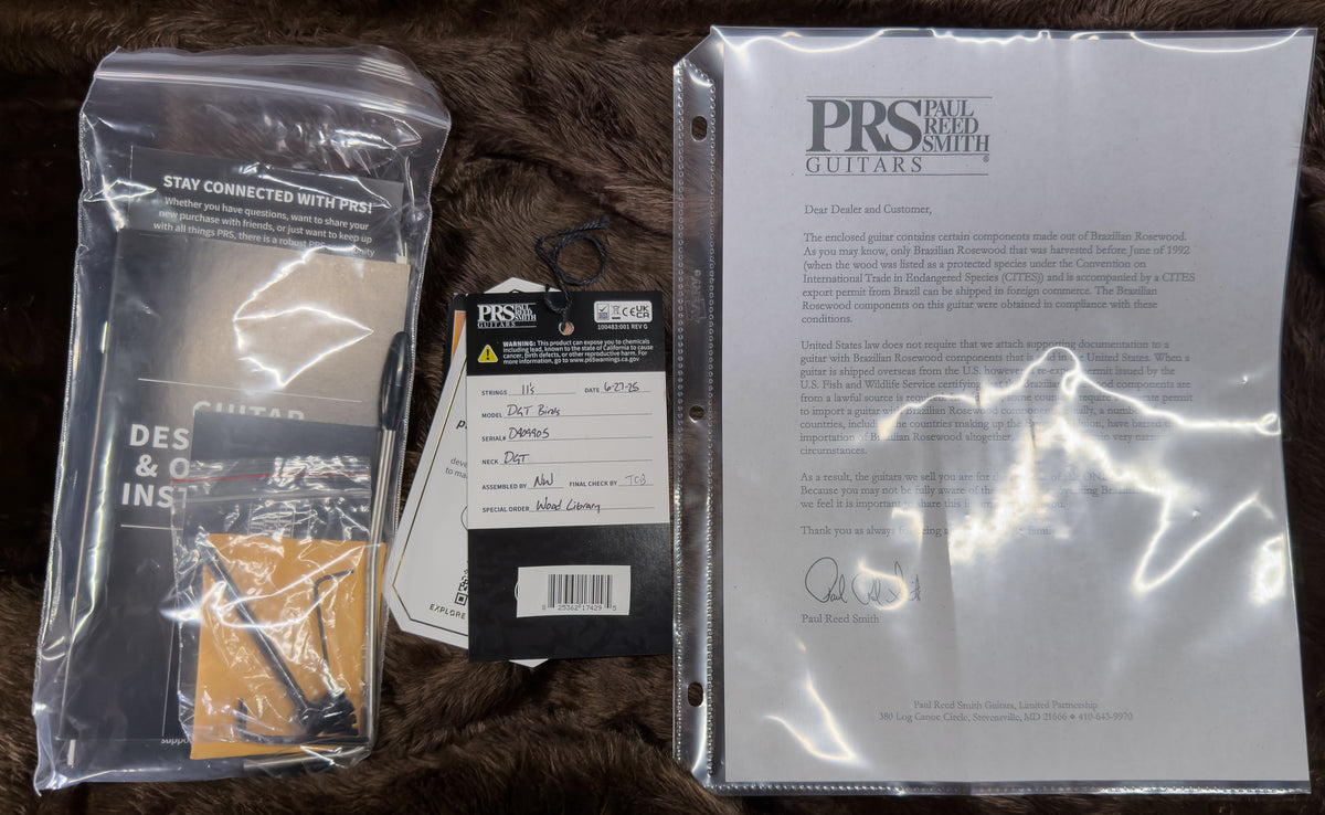 PRS Wood Library Willcutt Exclusive DGT Quilt Maple Copperhead 10 Top (905)