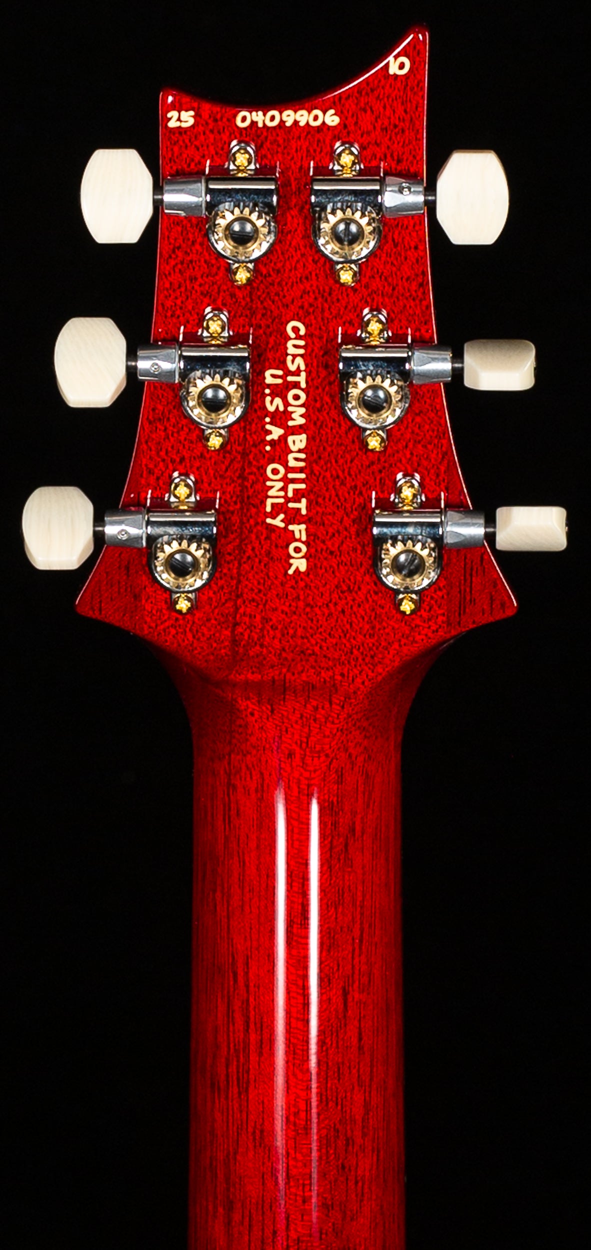 PRS Wood Library Willcutt Exclusive DGT Quilt Maple Blood Orange 10 Top (906)