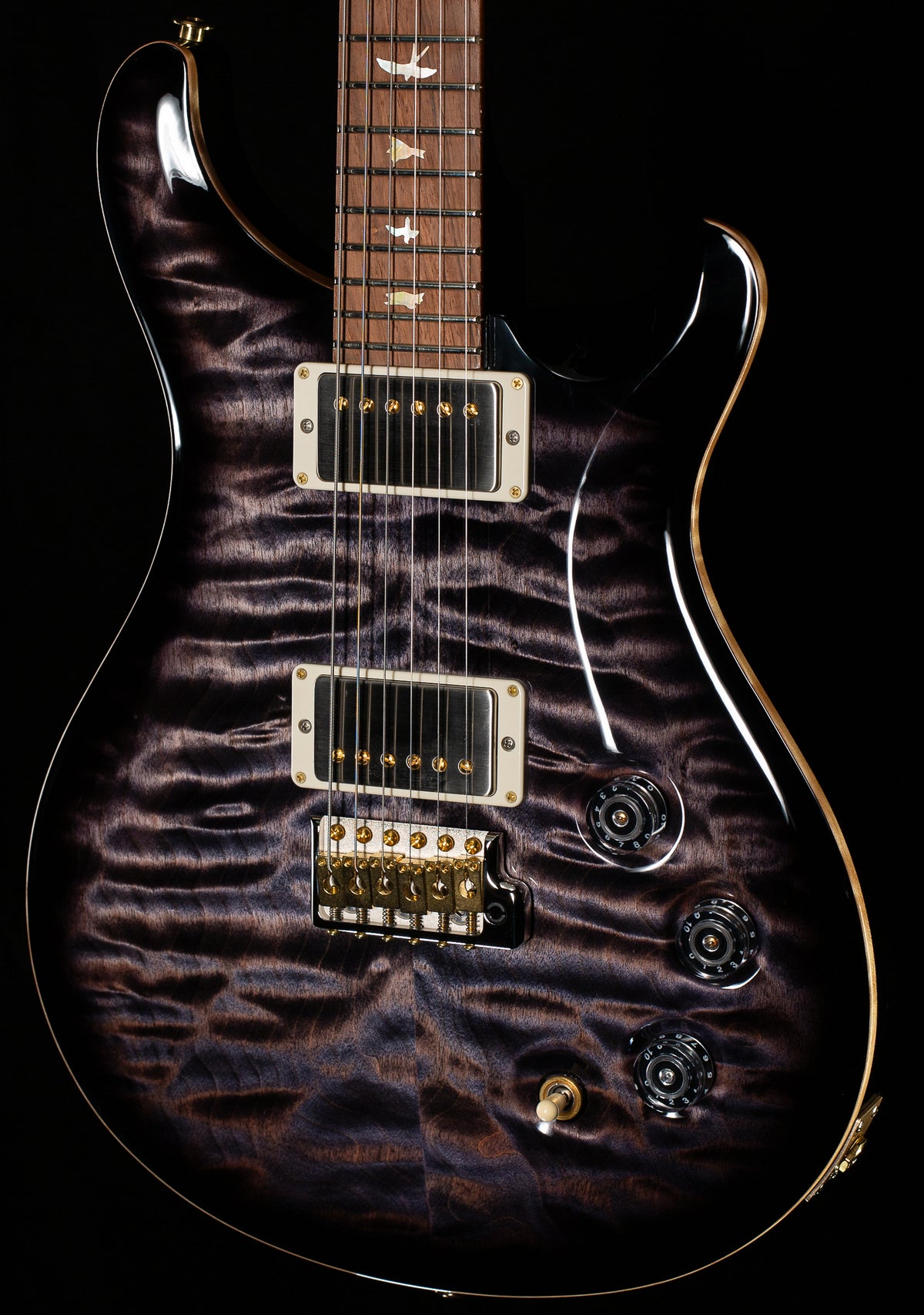 PRS Wood Library Willcutt Exclusive DGT Quilt Maple Purple Mist 10 Top (907)