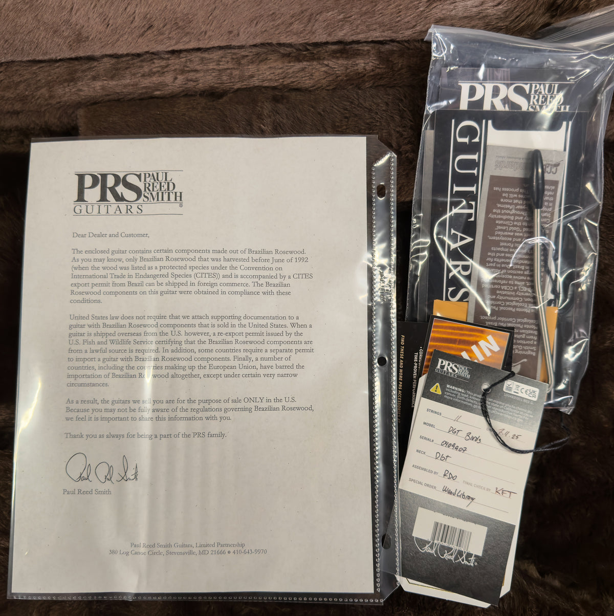 PRS Wood Library Willcutt Exclusive DGT Quilt Maple Purple Mist 10 Top (907)