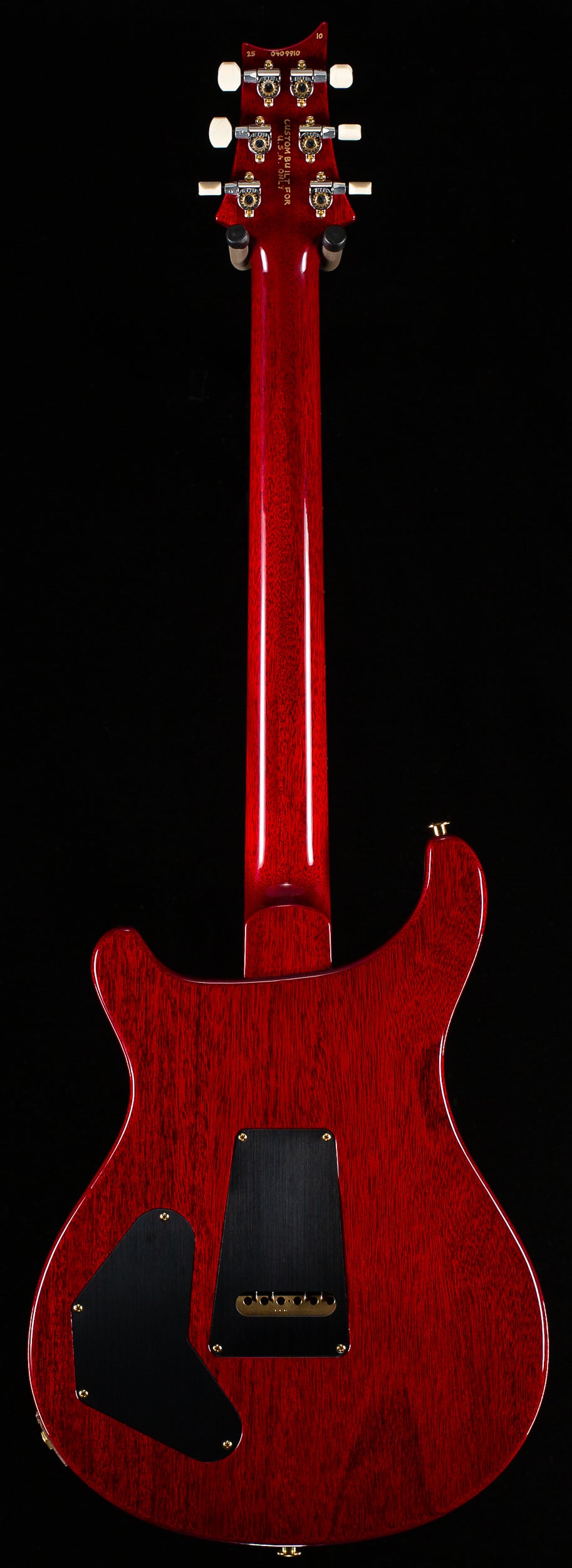 PRS Wood Library Willcutt Exclusive DGT Quilt Maple Charcoal Cherry Burst 10 Top (910)