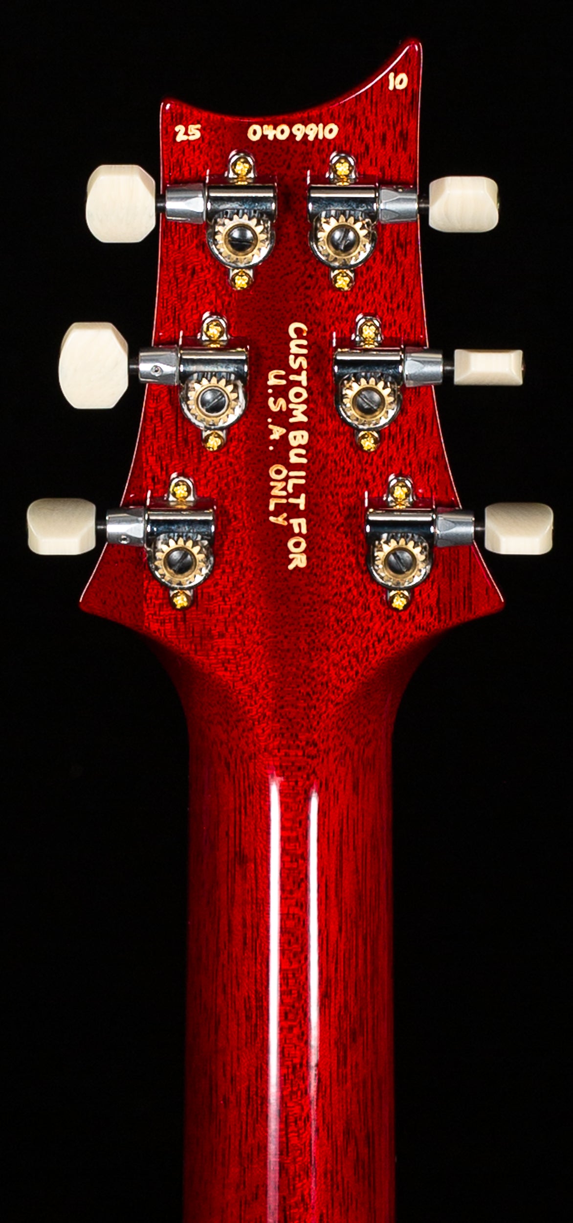 PRS Wood Library Willcutt Exclusive DGT Quilt Maple Charcoal Cherry Burst 10 Top (910)