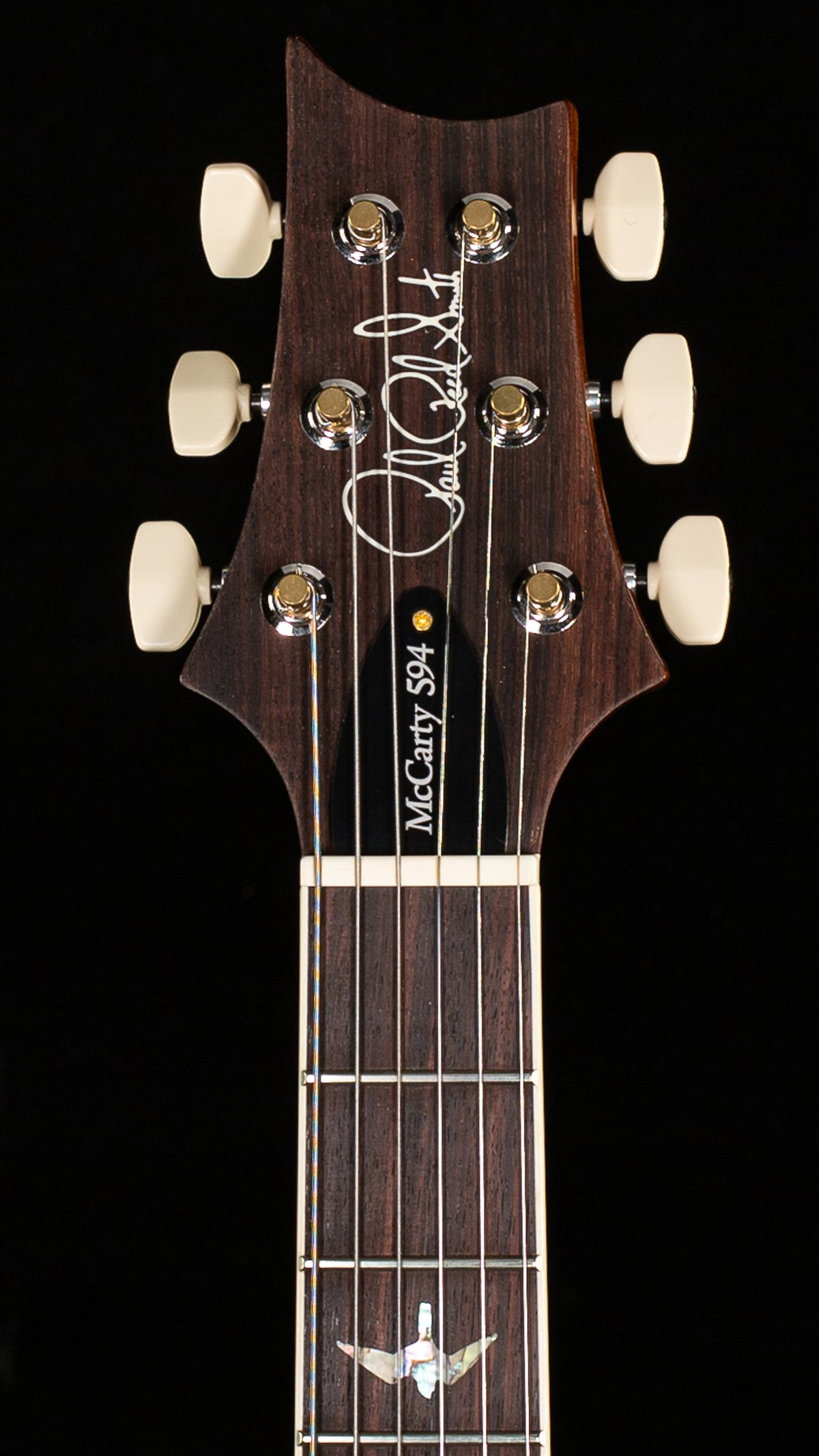 PRS McCarty 594 Hollowbody II Black Gold 10 Top (444)