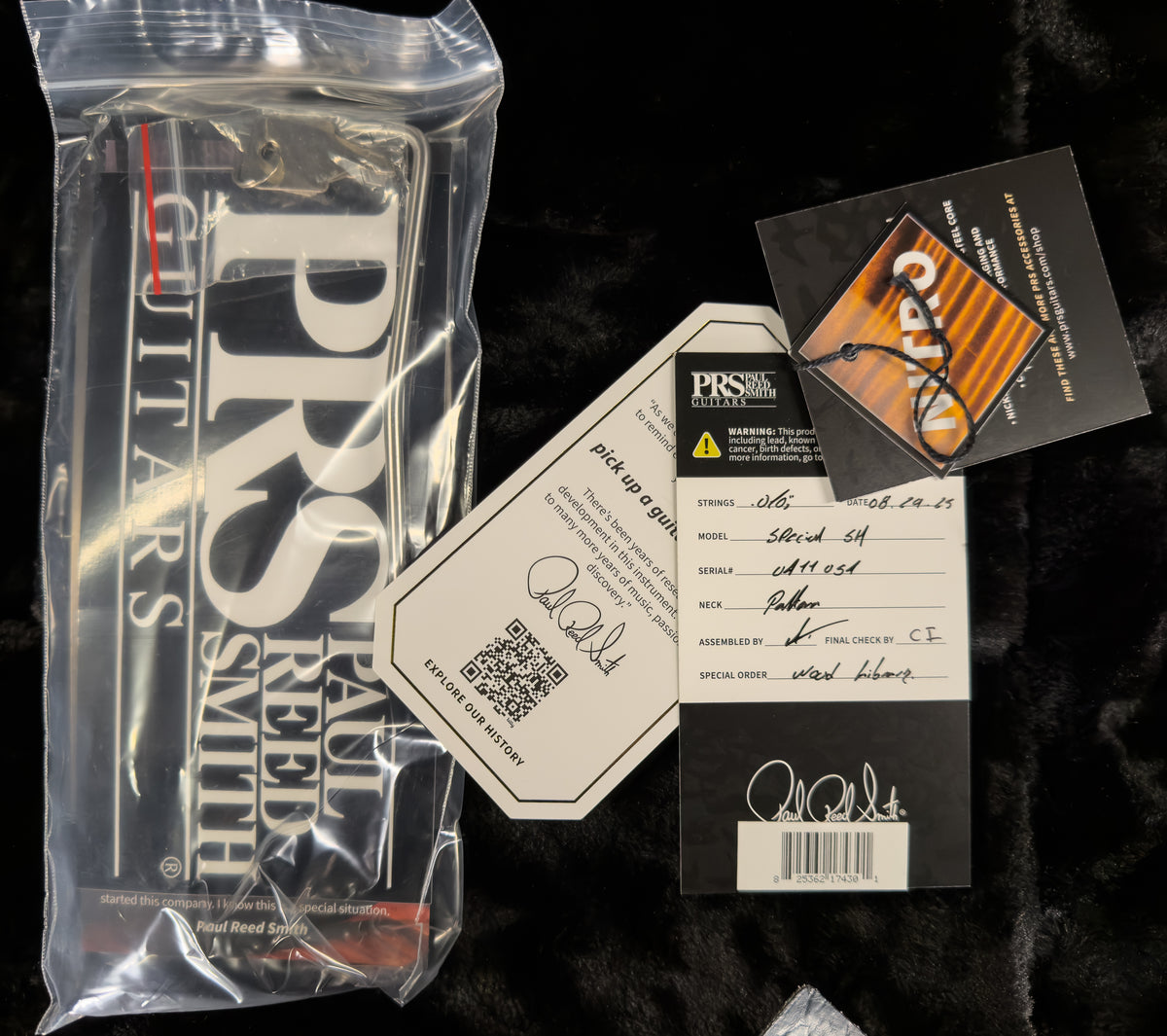 PRS Wood Library Willcutt Exclusive Special Semi-Hollow Quilt Maple Cobalt Smokeburst 10 Top (054)