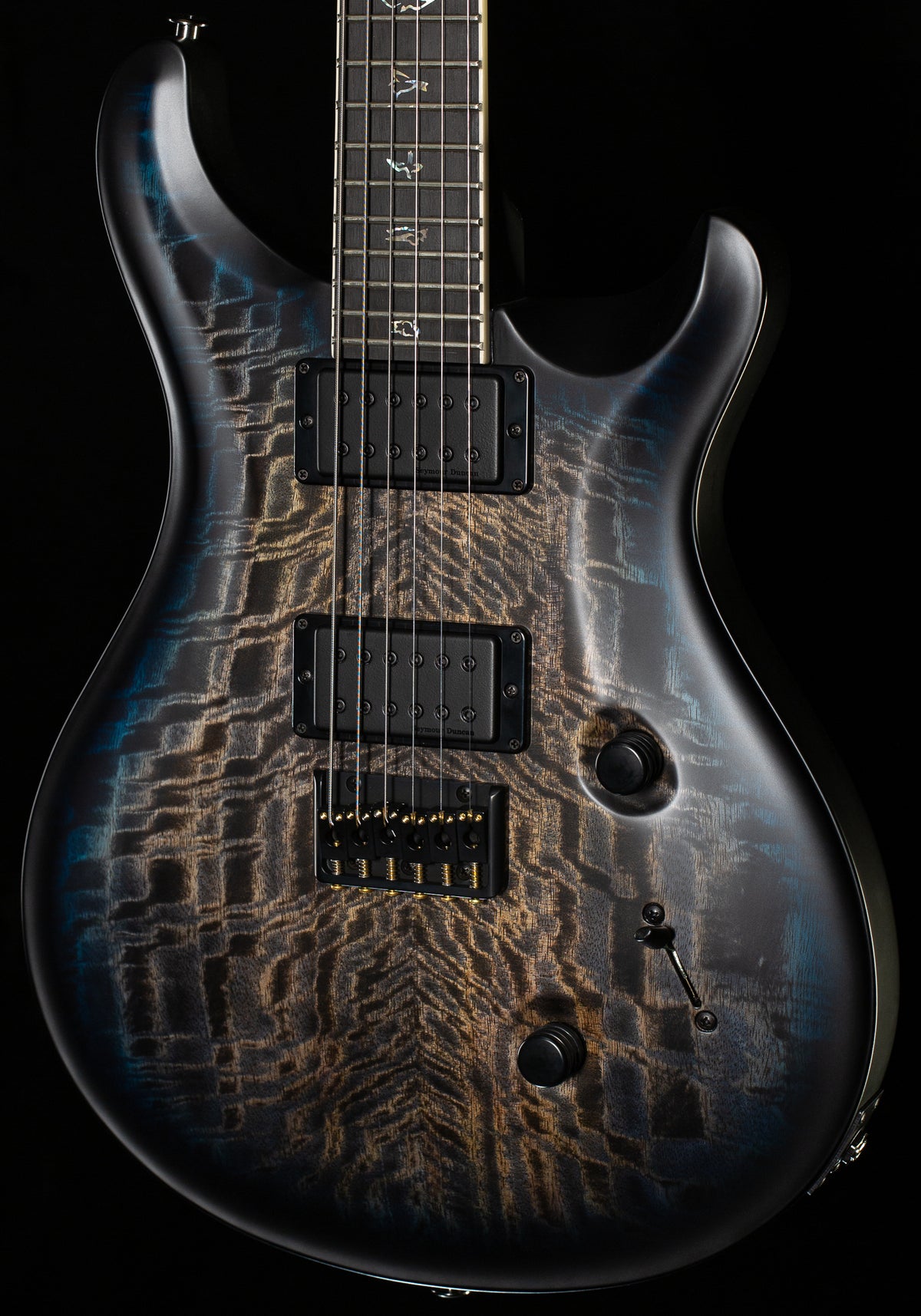 PRS Mark Holcomb Signature Figured Mango Top Holcomb Wraparound Blue Burst (415)