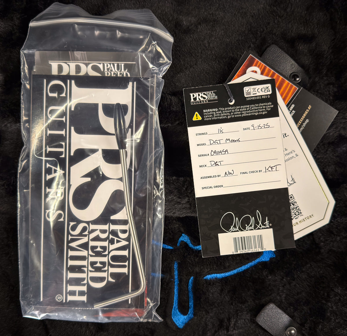 PRS DGT Custom Color Tobacco Burst Moons (459)