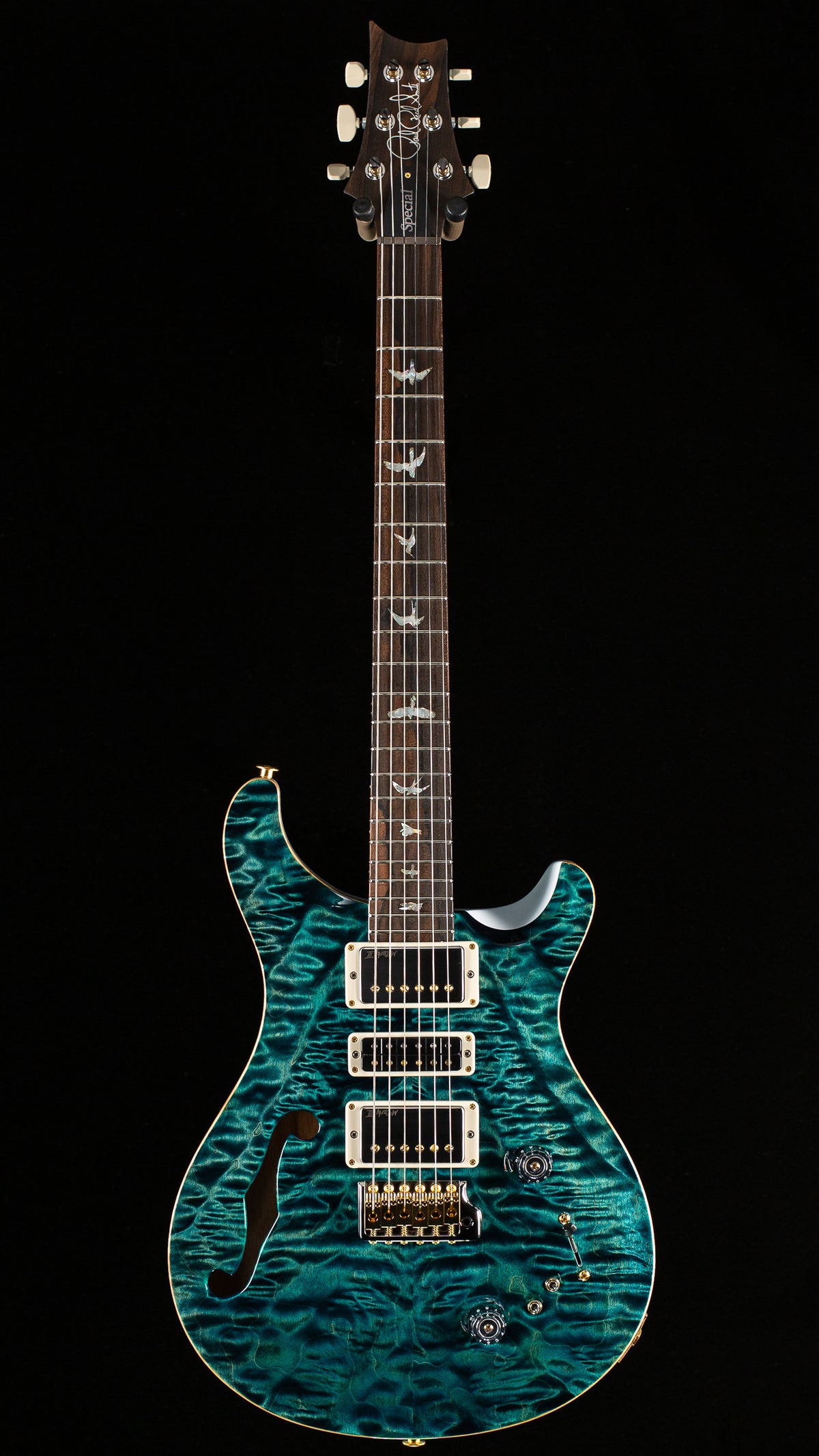 PRS Special Semi-Hollow w/Single F-hole, Quilt Maple 10-Top Custom Color (427)