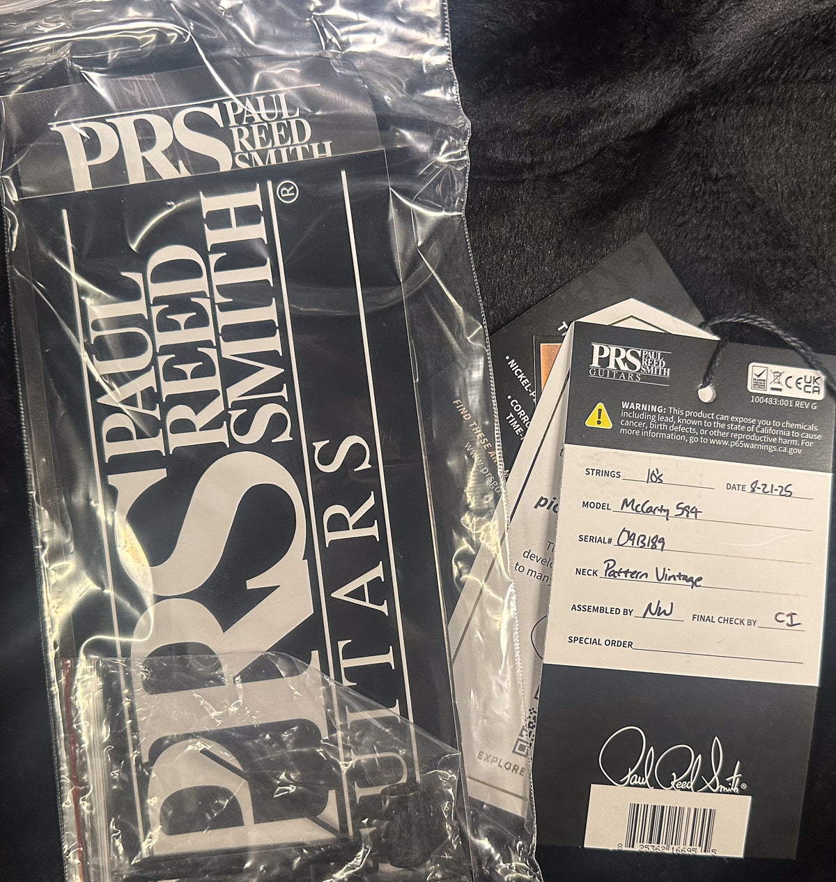 PRS McCarty 594 Antique White Top (189)