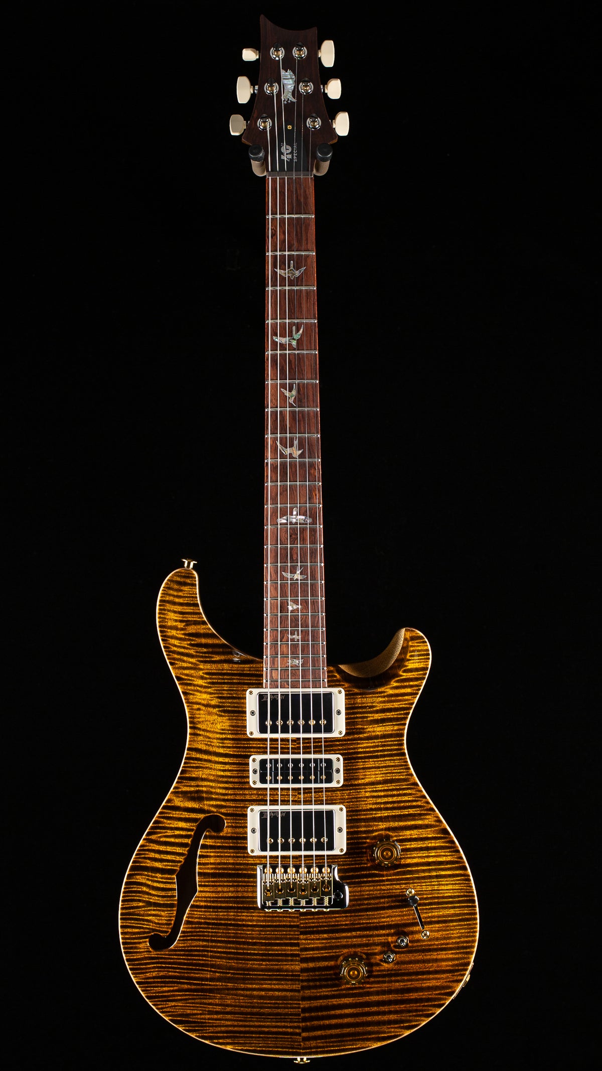 PRS 40th Anniversary Special Semi-Hollow Yellow Tiger Artist Top (559)