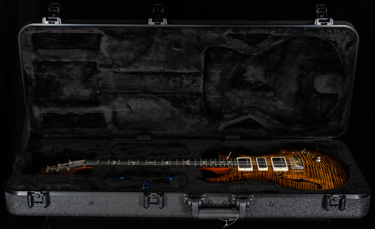 PRS Special Semi-Hollow 10 top Custom Color Black Gold Burst (148)