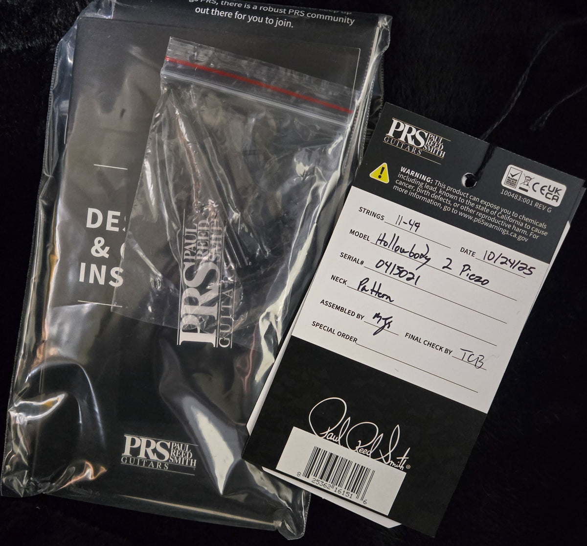 PRS Hollowbody II Piezo Custom Color (021)