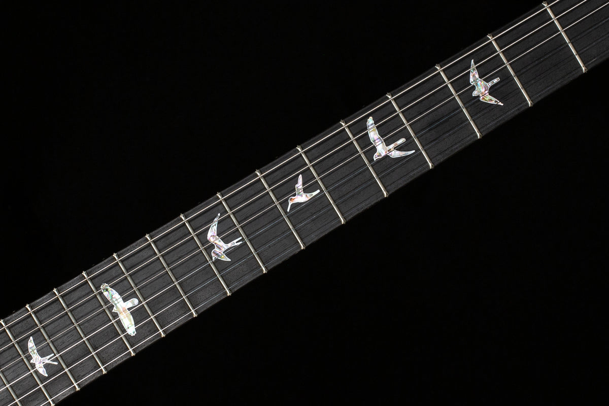 PRS 40th Anniversary Custom 24 Satin Figured Mango Top Charcoal (051)