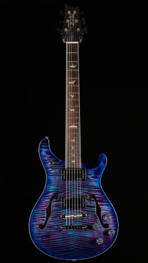 PRS Wood Library Willcutt Exclusive McCarty 594 Hollowbody II Violet Blue Burst 10 Top (131)