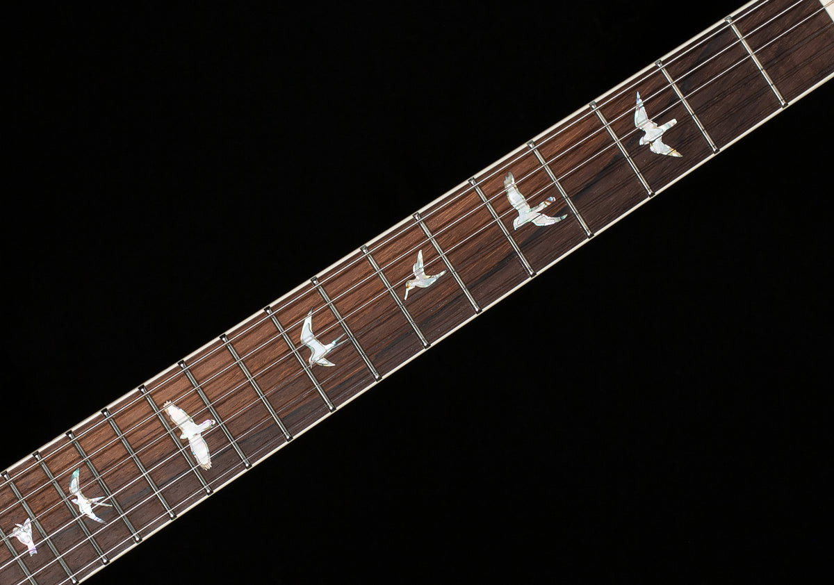 PRS Wood Library Willcutt Exclusive McCarty 594 Hollowbody II Violet Blue Burst 10 Top (131)